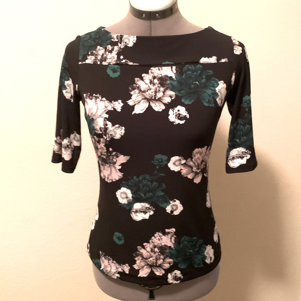 Bateau Neckline Top